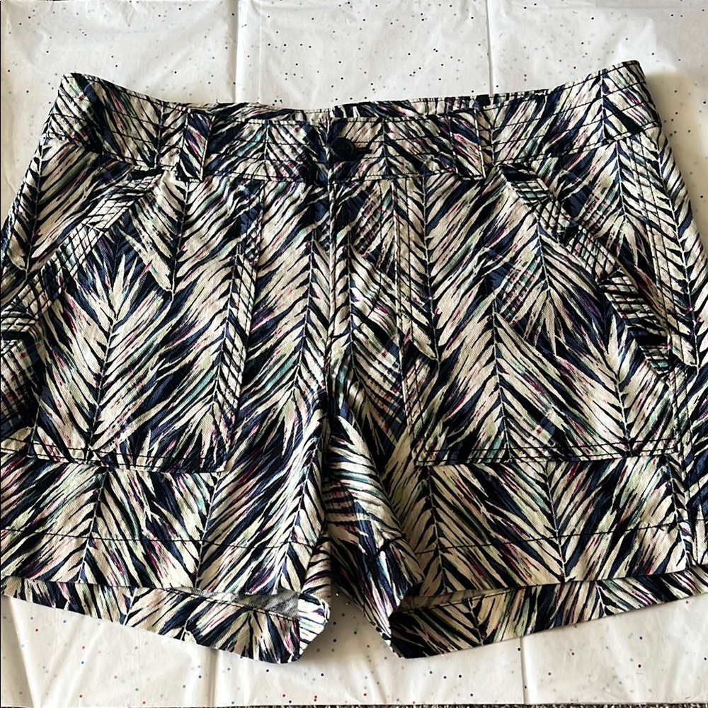Banana Republic Multicolor Patterned Women Shorts